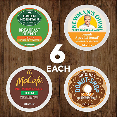 Keurig K-Cup Decaf Coffee Variety Pack (GMT9977)