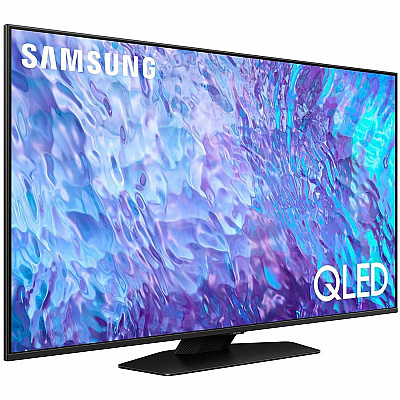 Samsung Q80C QN50Q80CAF 49.5" Smart LED-LCD TV 2023 - 4K UHDTV - Titan Black