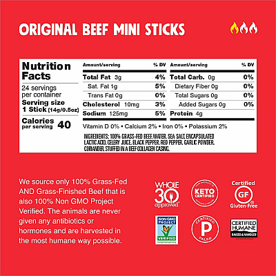 CHOMPS Chomplings Snack Sticks (CHSLCO24)