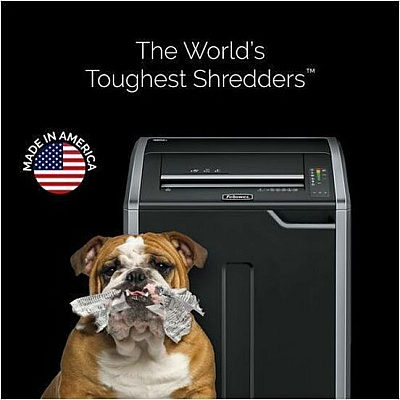 Fellowes Powershred 425HSG 100% Jam Proof BAA & TAA Compliant High Security Shredder (4251501)