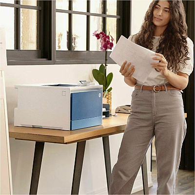 HP LaserJet Pro 4200 4201dn Desktop Wired Laser Printer - Color (4RA85F#BGJ)