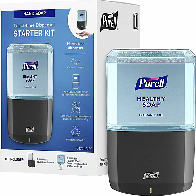 PURELL ES6 Touch-Free Soap Dispenser Starter Kit (GOJ64721GFS)