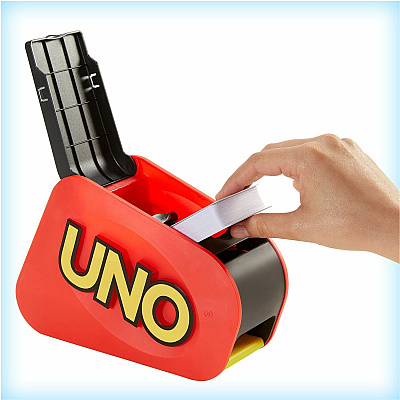 Mattel UNO Attack Card Game , Family Game For Kids And Adults, Card Blaster (MTTGTX66)