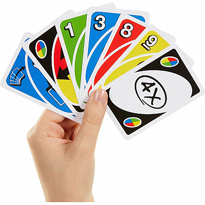 Mattel UNO Attack Card Game , Family Game For Kids And Adults, Card Blaster (MTTGTX66)