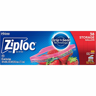 Ziploc Stand-Up Storage Bags (SJN351154)