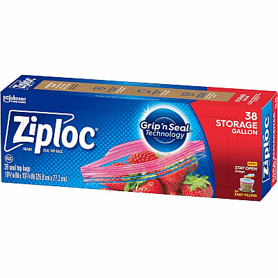 Ziploc Stand-Up Storage Bags (SJN351154)