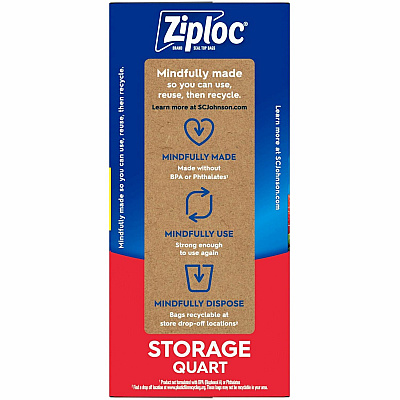 Ziploc Stand-Up Storage Bags (SJN351319)