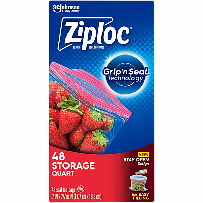 Ziploc Stand-Up Storage Bags (SJN351317)