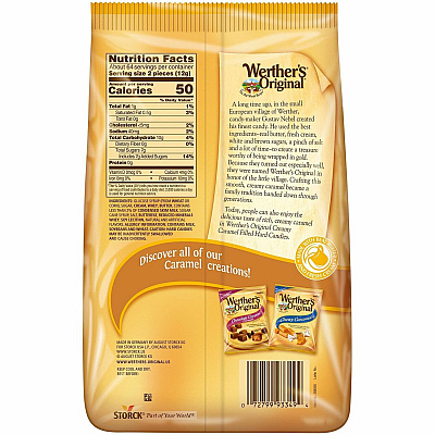 Werther's Original Caramel Hard Candies (WRT46055)