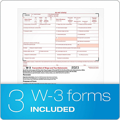 TOPS W2 Laser Forms 6-part Tax Kit (TOP22908KIT)