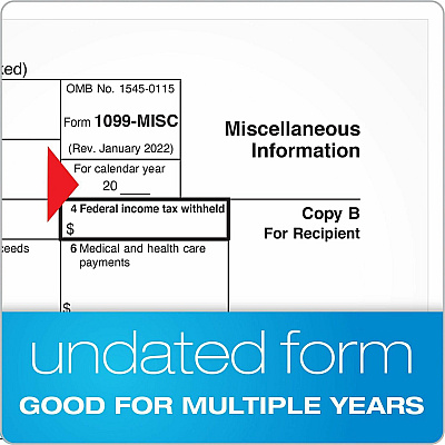 TOPS 1099-MISC Online Tax Kit (TOP22907KIT)
