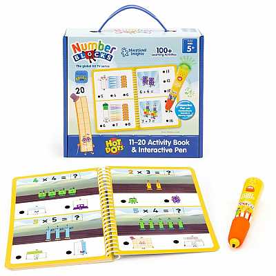 Hot Dots Numberblocks Activity Book Interactive Printed Book (LRN2551)