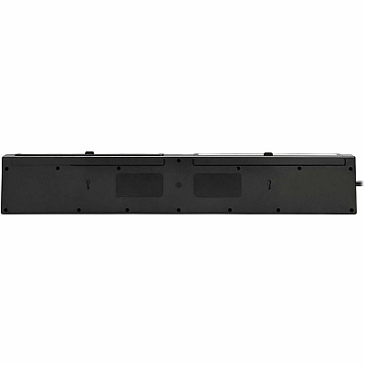 Tripp Lite Protect It! 10-Outlet Surge Protector with Swivel Light Bars - 5-15R Outlets, 2 USB Ports, 6 ft. (1.8 m) Cord, 1350 Joules, Black (TLP1006USB)