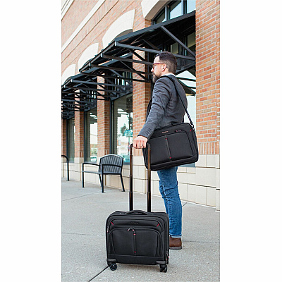 Samsonite Xenon 3.0 Travel/Luggage Case for 12.9" to 15.6" Notebook, Tablet, Accessories - Black (1473331041)