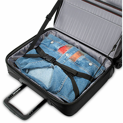 Samsonite Xenon 3.0 Travel/Luggage Case for 12.9" to 15.6" Notebook, Tablet, Accessories - Black (1473331041)