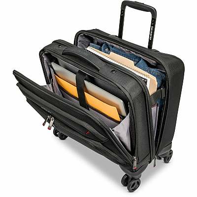 Samsonite Xenon 3.0 Travel/Luggage Case for 12.9" to 15.6" Notebook, Tablet, Accessories - Black (1473331041)
