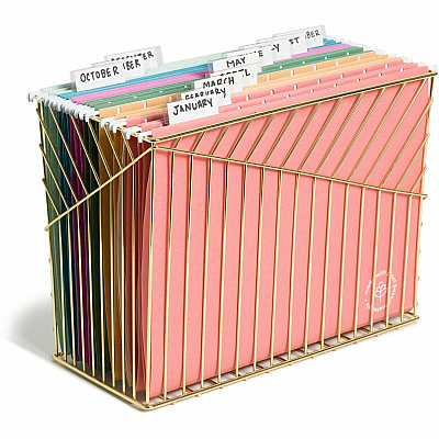 U Brands 1/5 Tab Cut Letter Hanging Folder (UBR6596U0112)