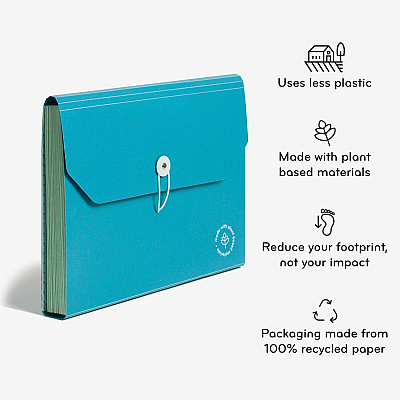 U Brands 1/12 Tab Cut Letter Organizer Folder (UBR6594U0112)