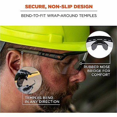 ergodyne AEGIR Enhanced Anti-Fog Safety Glasses (EGO55002)