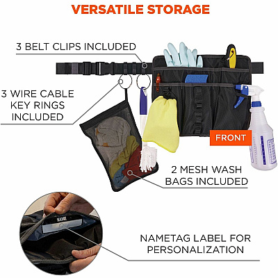 Arsenal 5715 Carrying Case (Pouch) Brush, Cleaning Kit, Towel - Black (EGO13718)