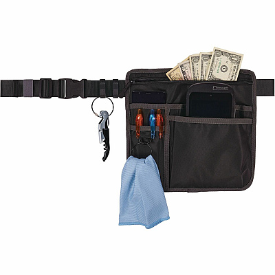 Arsenal 5716 Carrying Case (Pouch) Pen, Notepad, Handheld Device, Cell Phone, Money - Black (EGO13719)