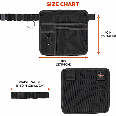 Arsenal 5716 Carrying Case (Pouch) Pen, Notepad, Handheld Device, Cell Phone, Money - Black (EGO13719)
