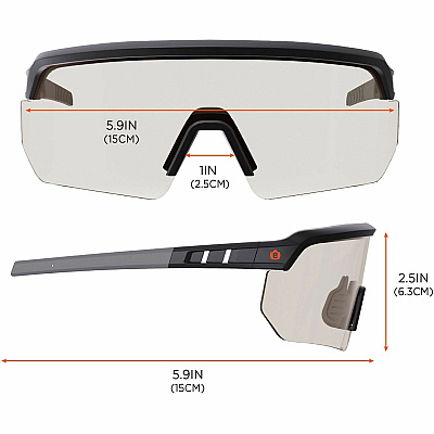 ergodyne AEGIR Enhanced Anti-Fog Safety Glasses (EGO55004)
