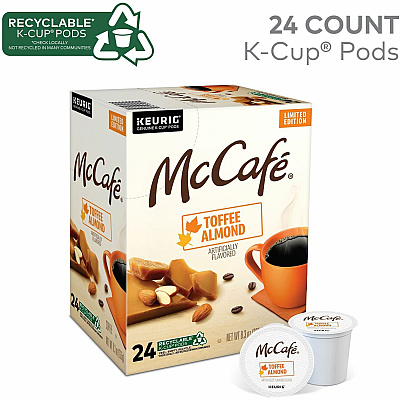 McCafe K-Cup Toffee Almond Coffee (GMT9189)