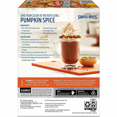 Swiss Miss Pumpkin Spice Hot Cocoa (GMT9979)