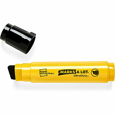 Avery UltraDuty Markers, XL Wide Tip, 1 Black Marker (AVE29865)