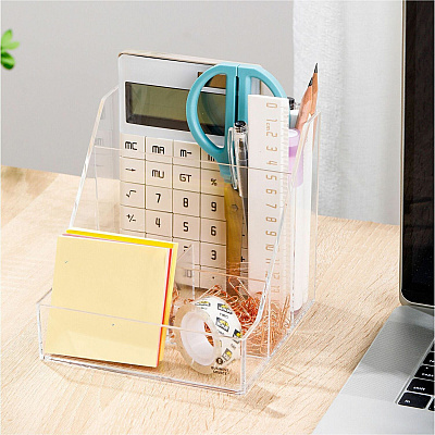 Business Source 4-Compartment Desktop Organizer (BSN11883)