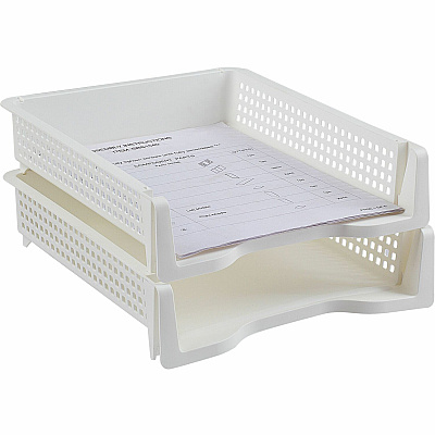 Business Source Stackable Letter Tray (BSN42570)