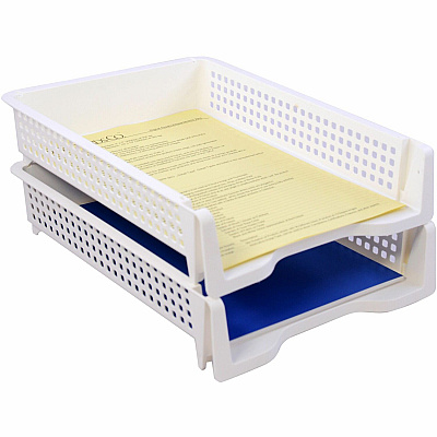 Business Source Stackable Letter Tray (BSN42570)