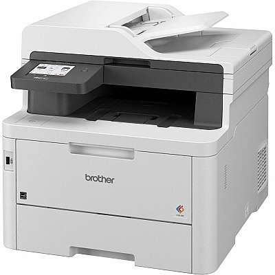 Brother MFC-L3780CDW Wireless Digital Color All-in-One Printer with Laser Quality Output, Copy, Scan, and Fax, Single Pass Duplex Copy and Scan, Duplex and Mobile Printing, Gigabit Ethernet