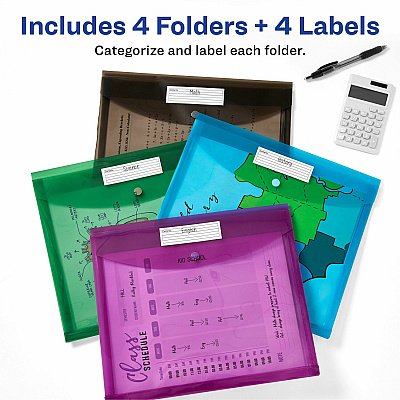 Avery Letter, A4 Recycled Filing Envelope (AVE73556)