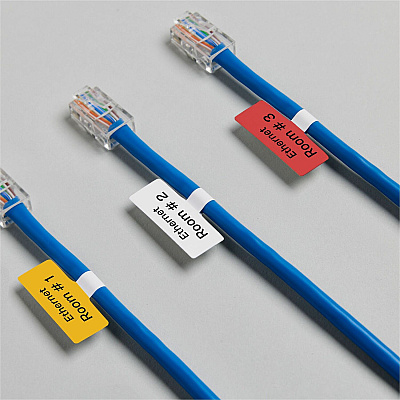 Avery Cable Labels, T-Style, 1.25" x 2" , 300 Total (AVE61539)