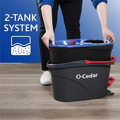 O-Cedar EasyWring RinseClean Spin Mop (FHP168534)