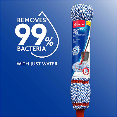 O-Cedar MicroTwist MAX Microfiber Mop (FHP170630)