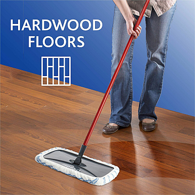 O-Cedar Hardwood Floor 'N More Microfiber Mop (FHP168120)