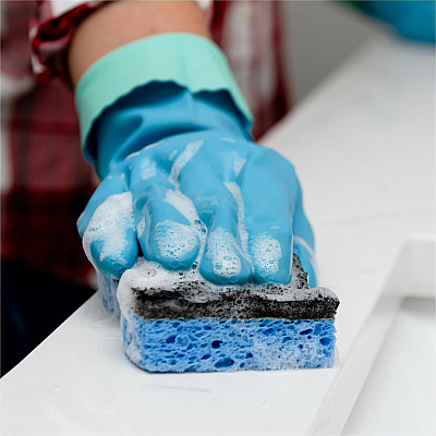 O-Cedar Scrunge Heavy-Duty Scrub Sponge (FHP148377)