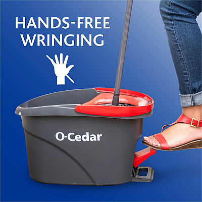 O-Cedar EasyWring Spin Mop & Bucket System (FHP148473)