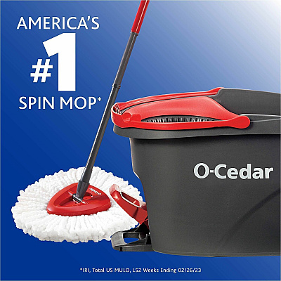 O-Cedar EasyWring Spin Mop & Bucket System (FHP148473)