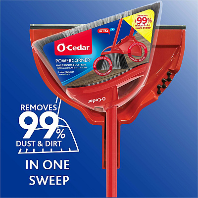 O-Cedar PowerCorner Angle Broom (FHP167420)