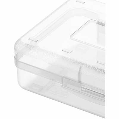 Business Source Carrying Case Pencil, Writing Utensils, Supplies - Clear (BSN49272)