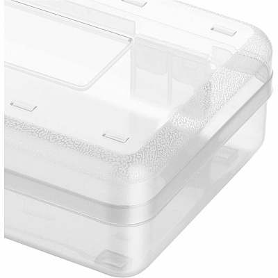 Business Source Carrying Case Pencil, Writing Utensils, Supplies - Clear (BSN49272)