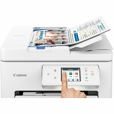 Canon PIXMA TR7820 Wireless Inkjet Multifunction Printer - Color - White