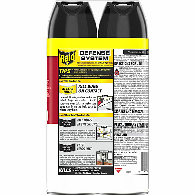 Raid Ant & Roach Killer Spray (SJN370913CT)