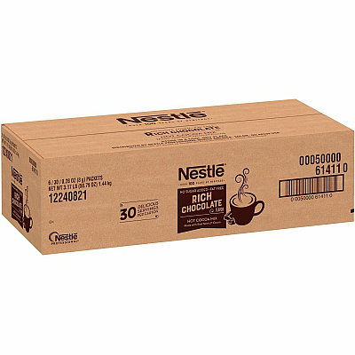 Nestle Fat-Free Rich Chocolate Single-Serve Hot Cocoa Mix (NES61411)