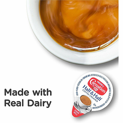 Carnation Half & Half Creamer Singles (NES18894)