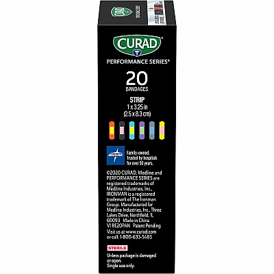 Curad Strip Antibacterial Ironman Bandages (MIICURIM5020V1)